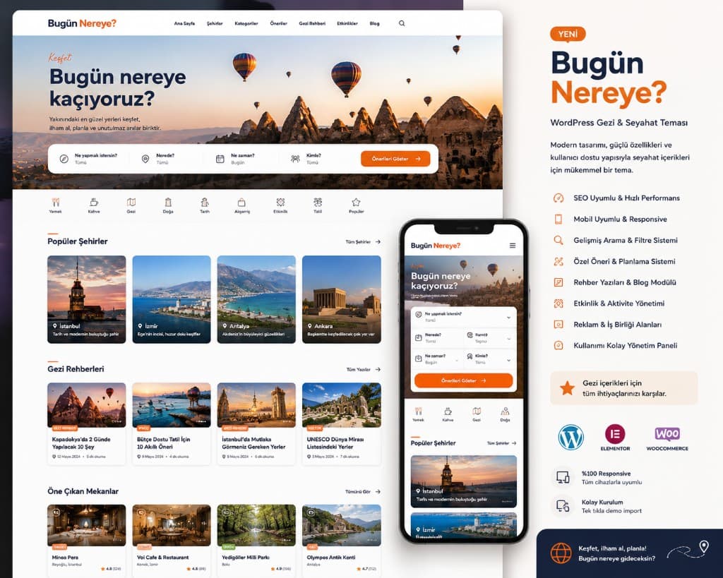 Bugün Nereye